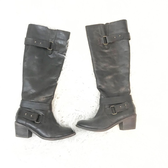 NWOB Treasure & Bond Brown Knee High Boots Size 6 - Picture 1 of 6